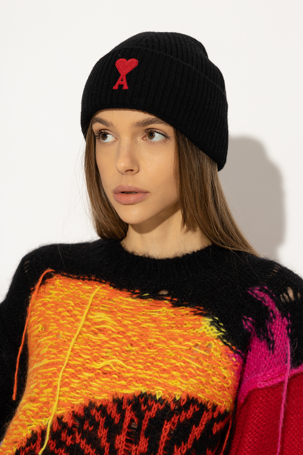 Ami Alexandre Mattiussi black beanie